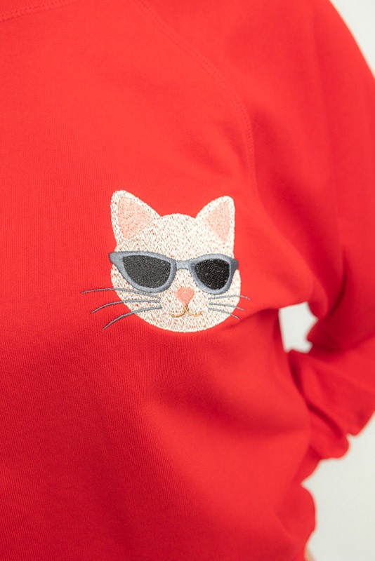 Sudadera Catsun Offset Collage