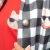 Gabardina Vichy Cats Offset Collage Gabardina Vichy Cats Offset Collage