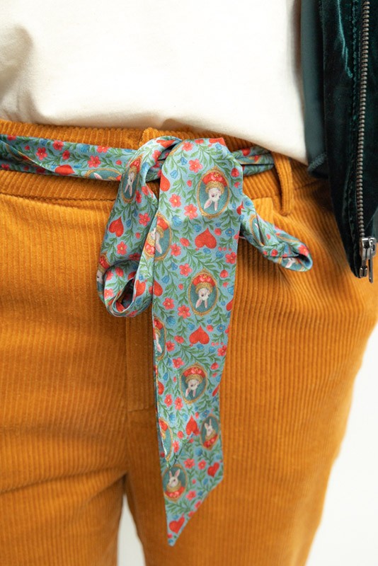Pantalon Pana Conejo Offset Collage