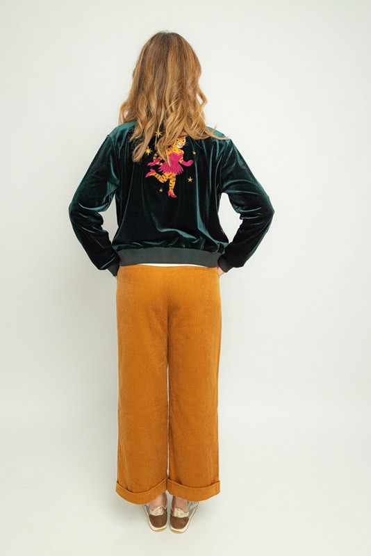 Pantalon Pana Conejo Offset Collage
