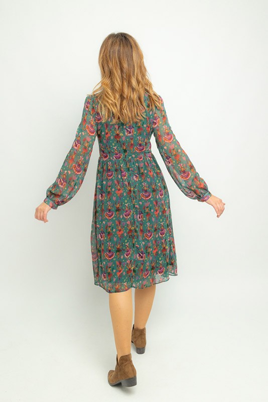 Vestido Montmatre Offset Collage