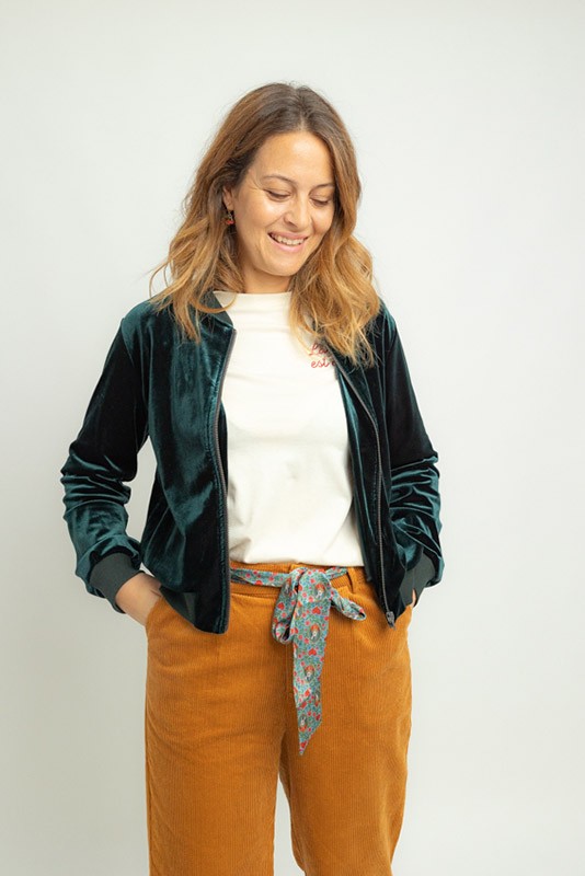 Bomber Montmatre Offset Collage