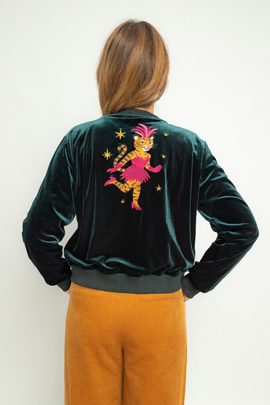 Bomber Montmatre Offset Collage