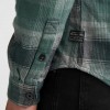Camisa M/L Petrol Industries SIL417 Teal Green